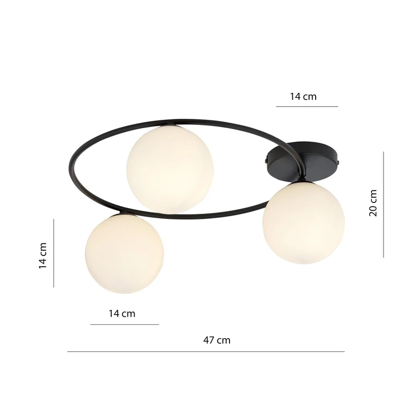 Globe Luminaire Blanc