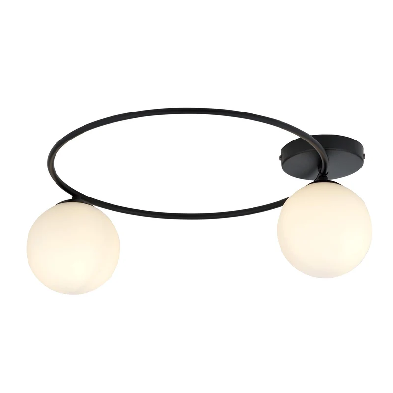 Luminaire Plafond Boules Blanches