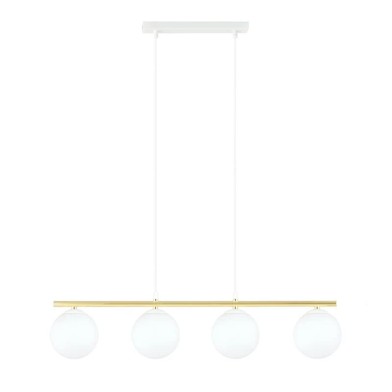 Suspension Blanc Et Or