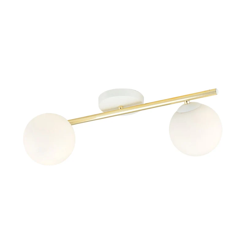Plafonnier Boule Blanche