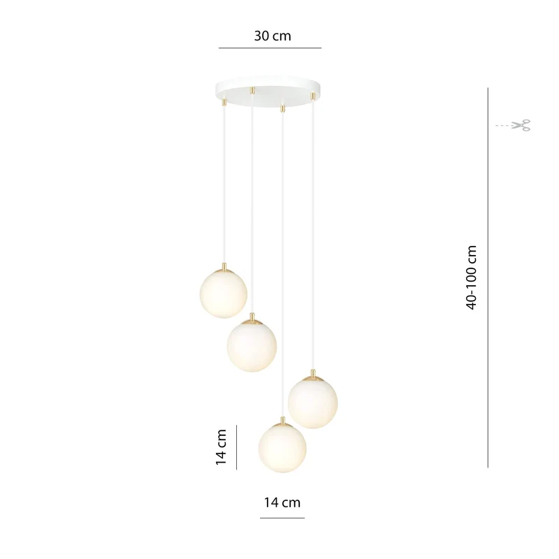 Opaline Luminaire Suspension