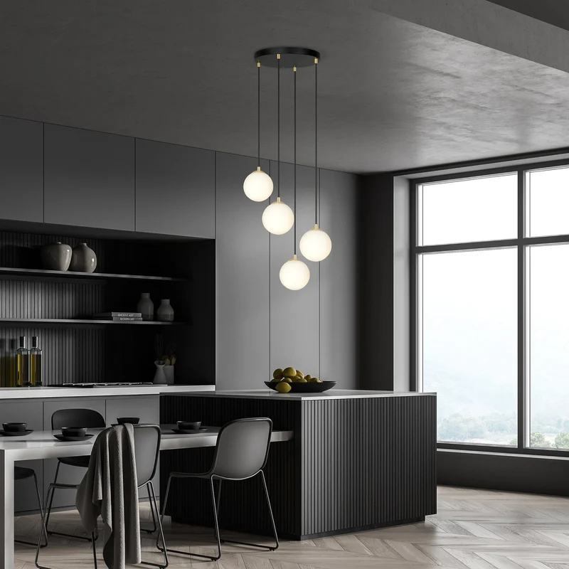 Suspension Luminaire Opaline