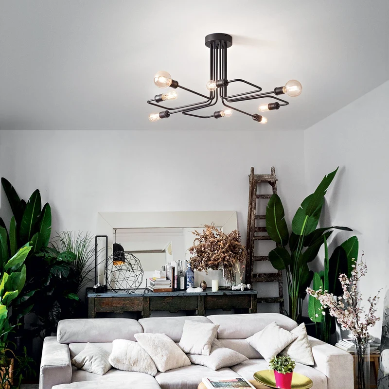 Plafonnier Multiple Lampes