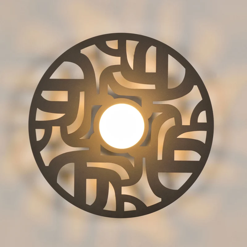 Market Set Labyrinthe Wall Lamp