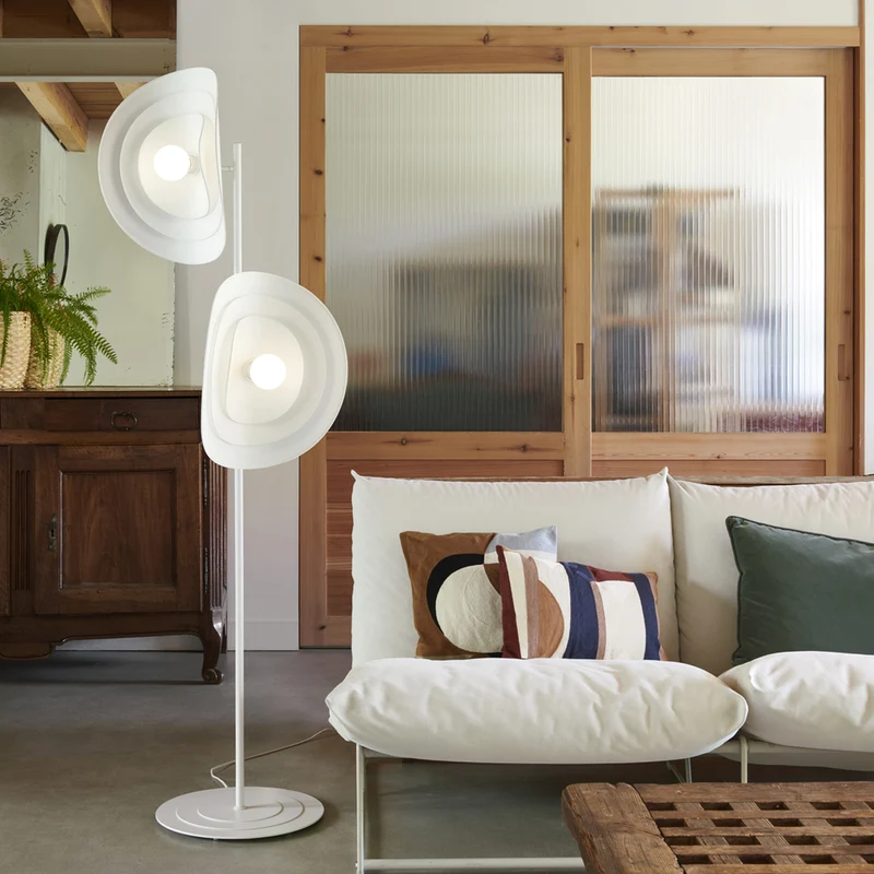 Market Set Selenitis Floor Lamp