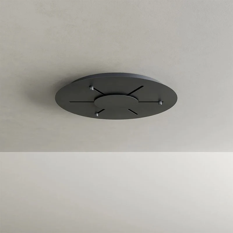 s.luce Belluna Galerieleuchte 5-flammig Ø 60cm Baldachin