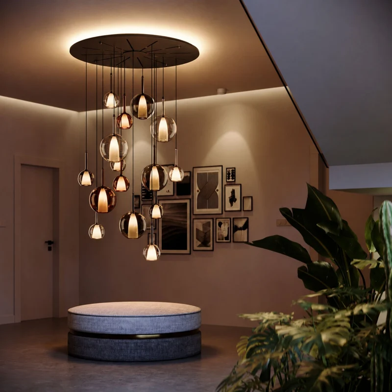 s.luce Aura LED-Umbau für indirekte Beleuchtung (ohne Modular Baldachin)