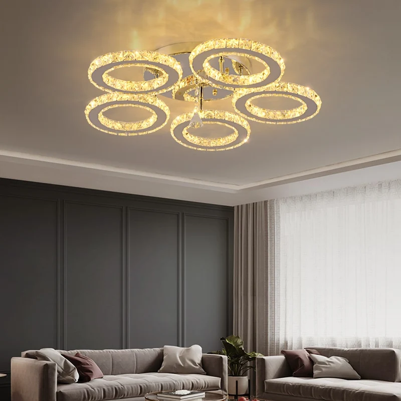 Lustre Moderne Chrome Cromo