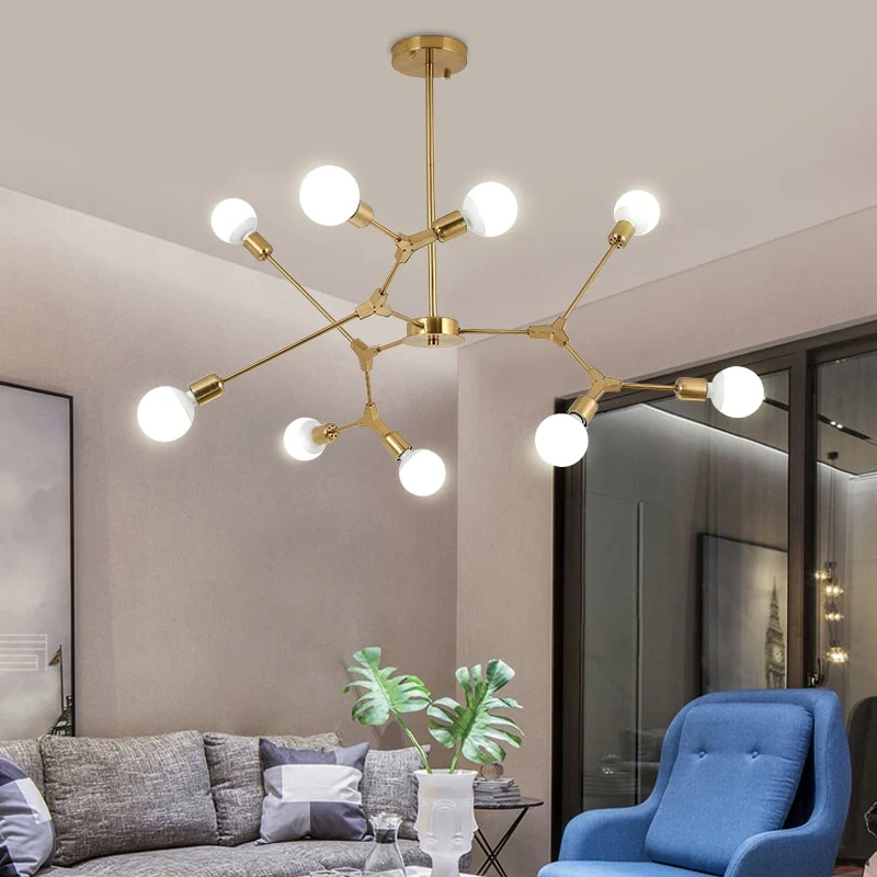Lustre Doré Design Platino
