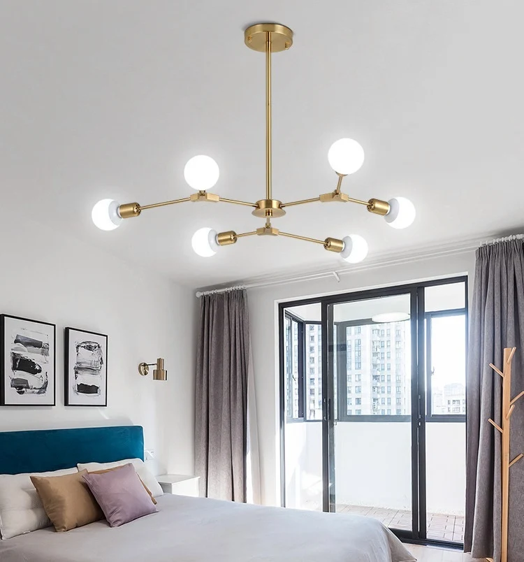 Lustre Doré Design Platino