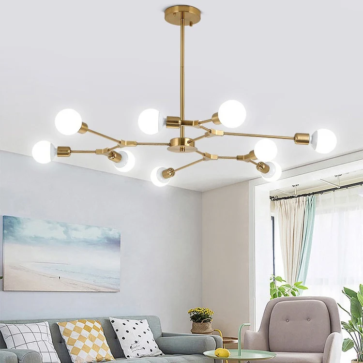 Lustre Doré Design Platino