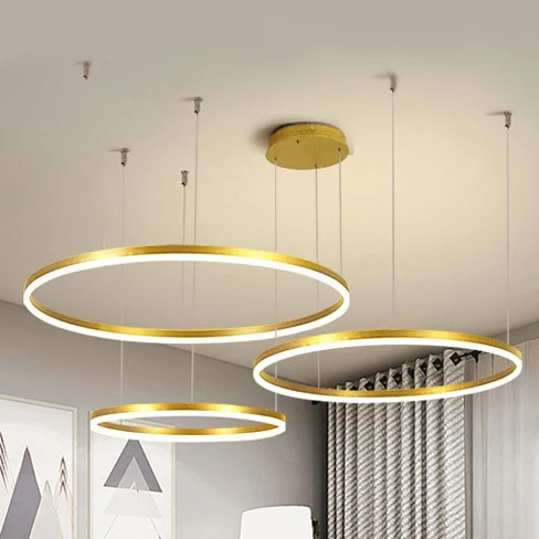 Lustre Suspendu Salon Triplo