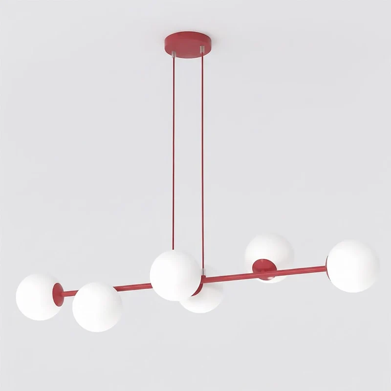Suspension Verre Blanc Ambiance Chaleureuse