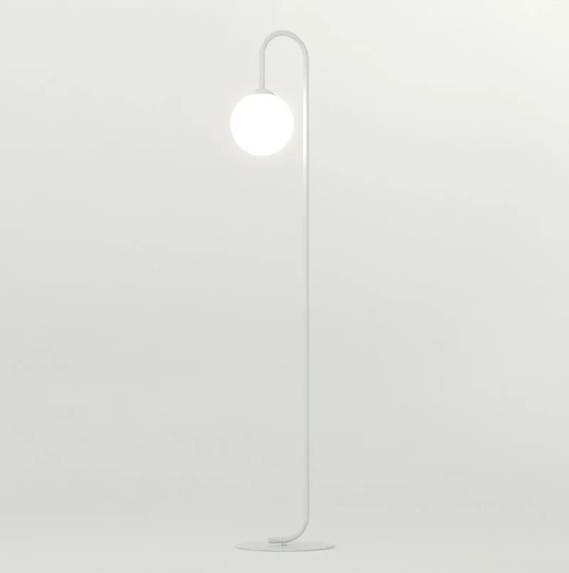 Lampadaire En Verre Salon- Finition mate