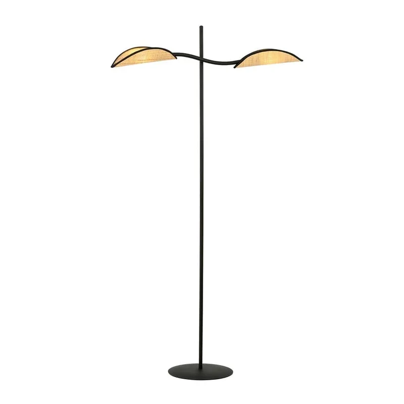 Lustre abat-jour tissu glamour grand format