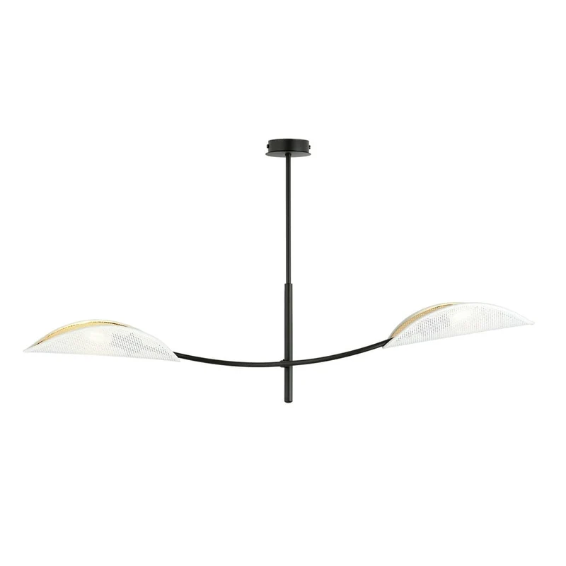 Lustre abat-jour tissu glamour grand format