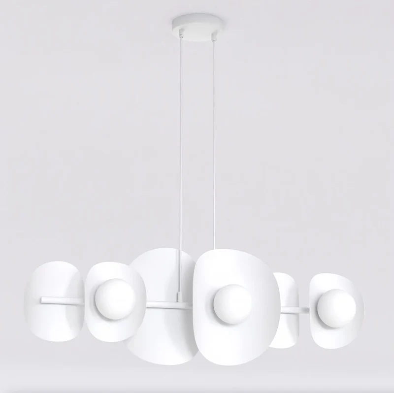 Suspension lustre linéaire noir moderne