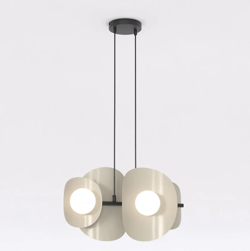Suspension lustre linéaire noir moderne