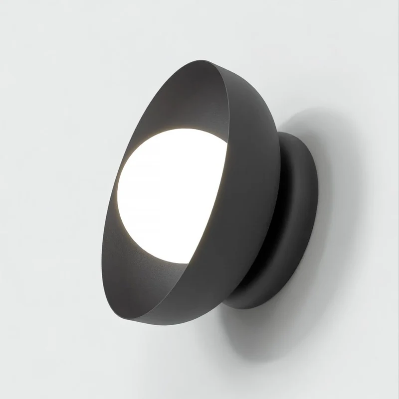 Lampe de table verre cylindrique minimaliste
