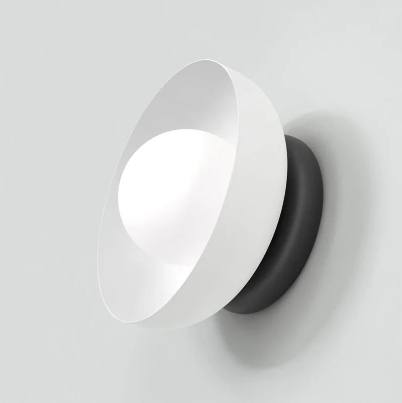 Lampe de table verre cylindrique minimaliste