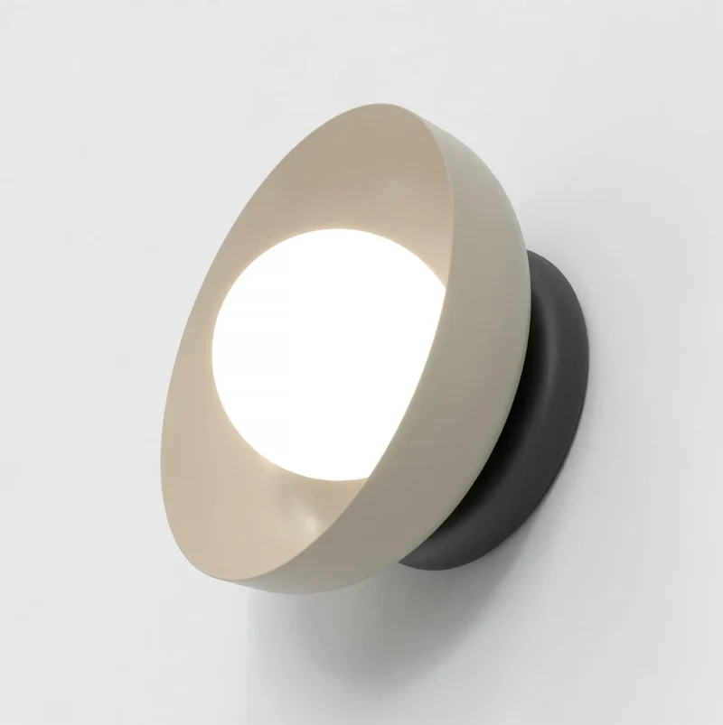 Lampe de table verre cylindrique minimaliste