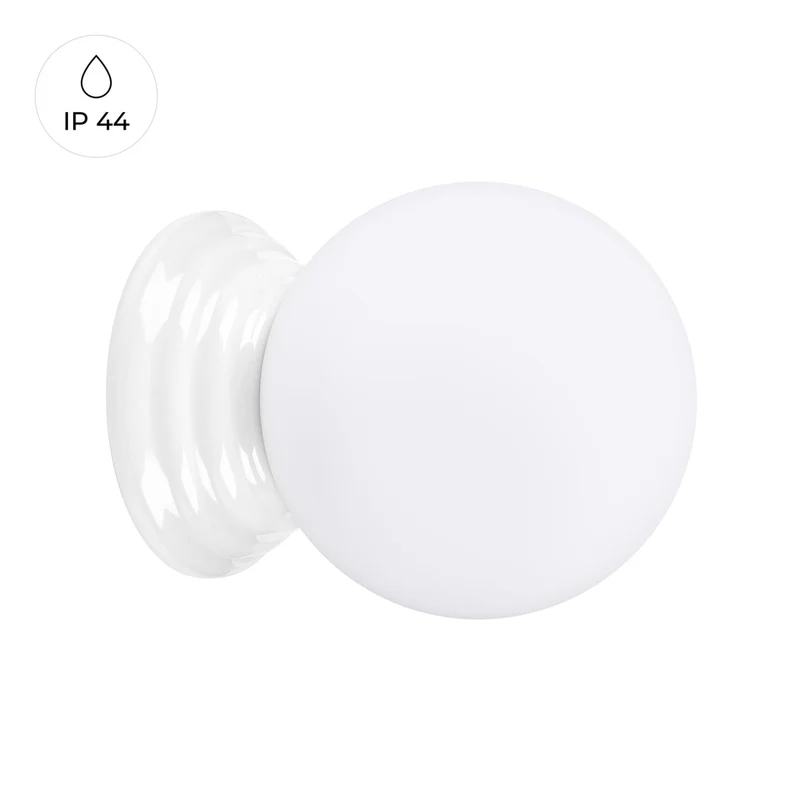 Luminaire Mural Blanc Minimaliste IP44