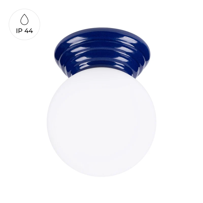 Plafonnier Spot Ampoule Bleu Minimaliste IP44