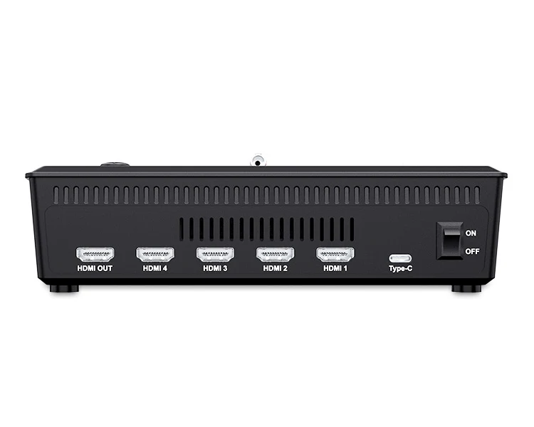 FEELWORLD L1 PLUS Mélangeur vidéo multi-caméras Switcher 2" Touch PTZ Control 4K Input Live Streaming