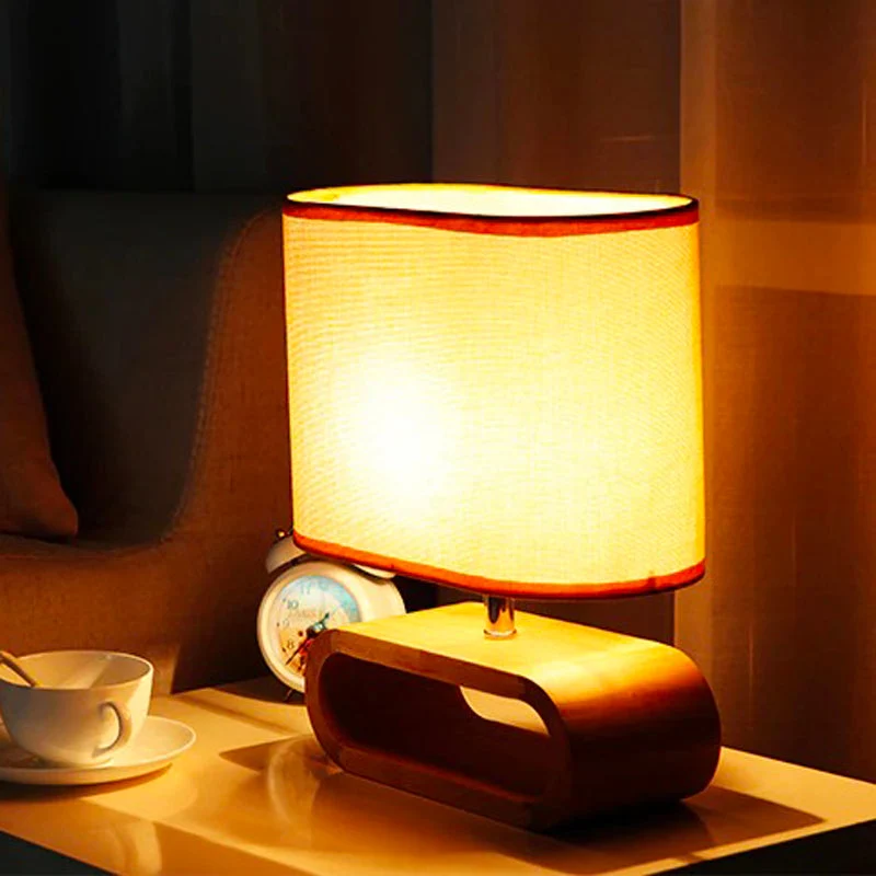 Lampe de Chevet Bois