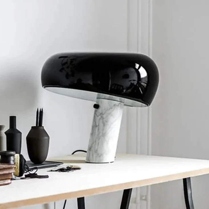 Lampe Champignon Marbre