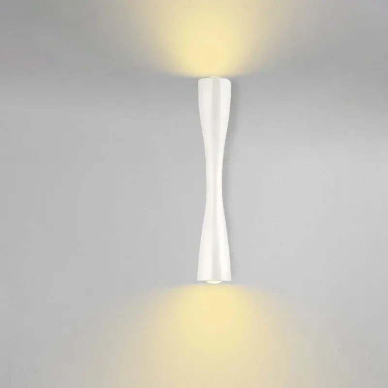 Luminaire Mural Salle de Bain Sculptural – IP66, Noir, Doré ou Blanc