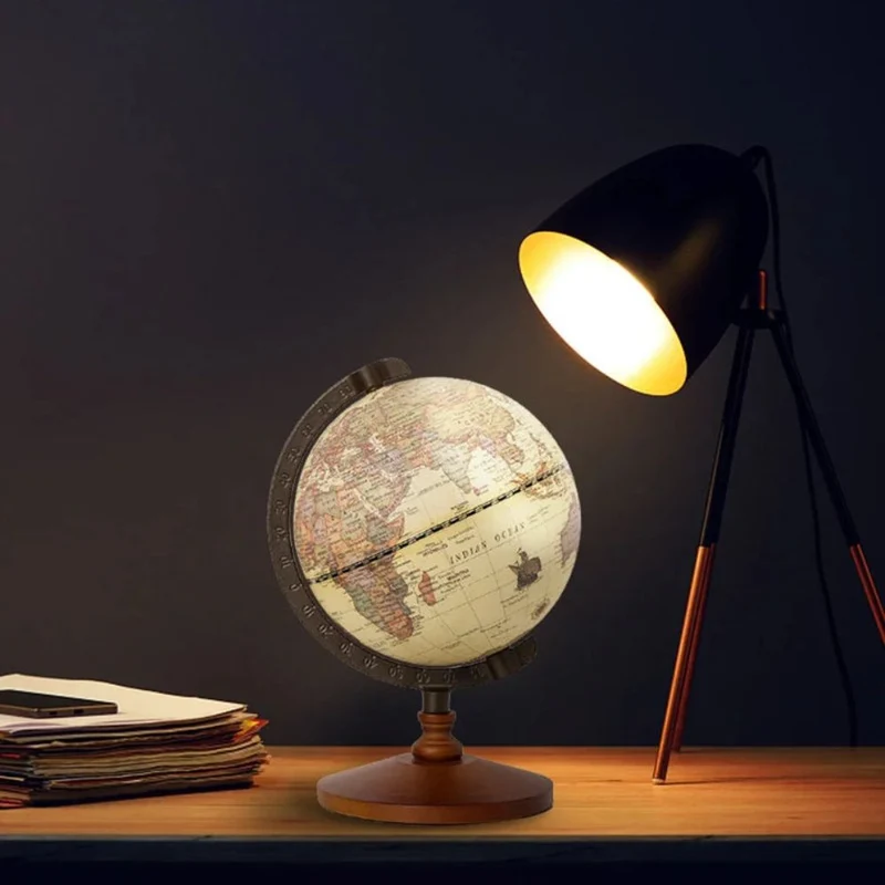 Lampe de Chevet Led en Globe Terrestre