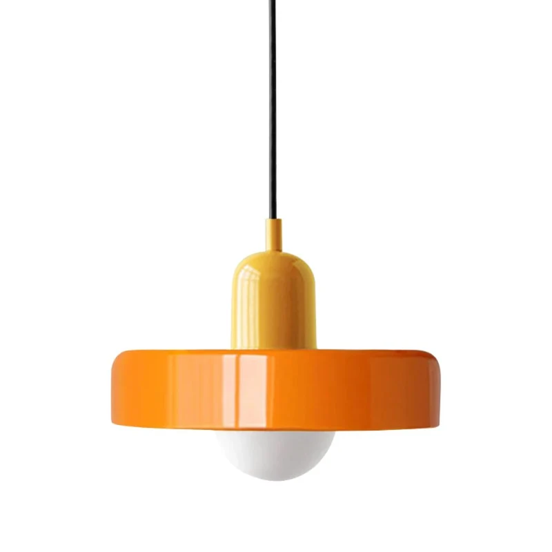Suspension Transparente en Verre Coloré – Point Focal pour Salle à Manger