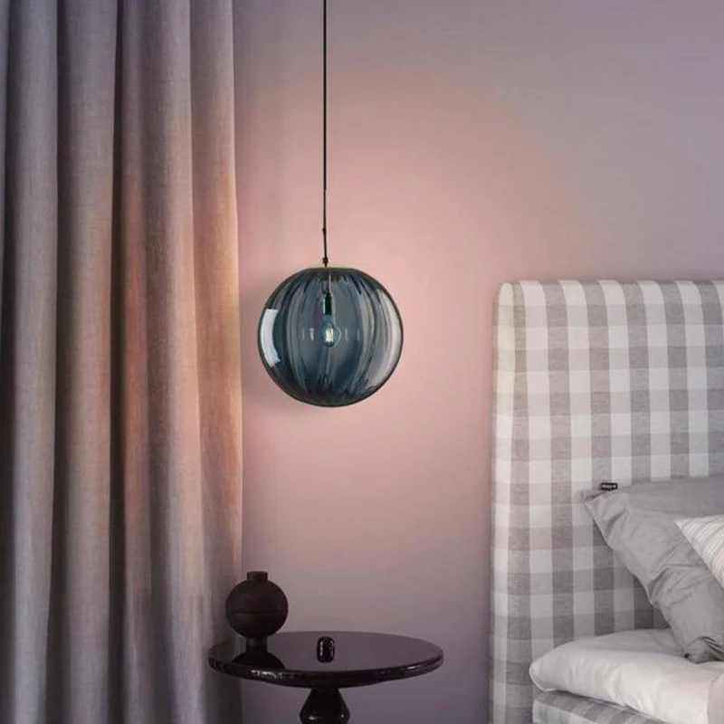 Suspension Tête de Lit en Verre Pastel – 4 Couleurs Douces au Choix