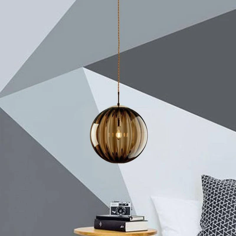 Suspension Tête de Lit en Verre Pastel – 4 Couleurs Douces au Choix