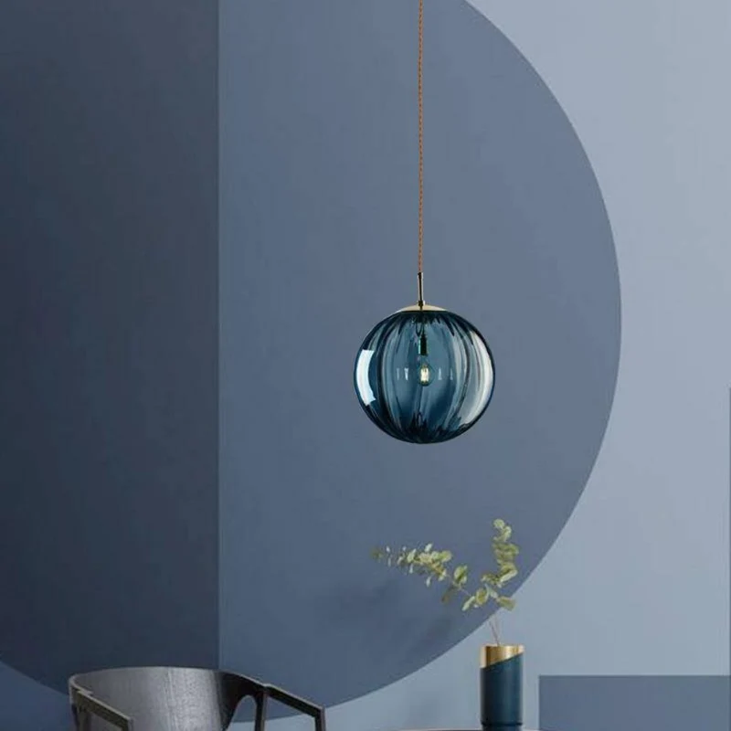 Suspension Tête de Lit en Verre Pastel – 4 Couleurs Douces au Choix