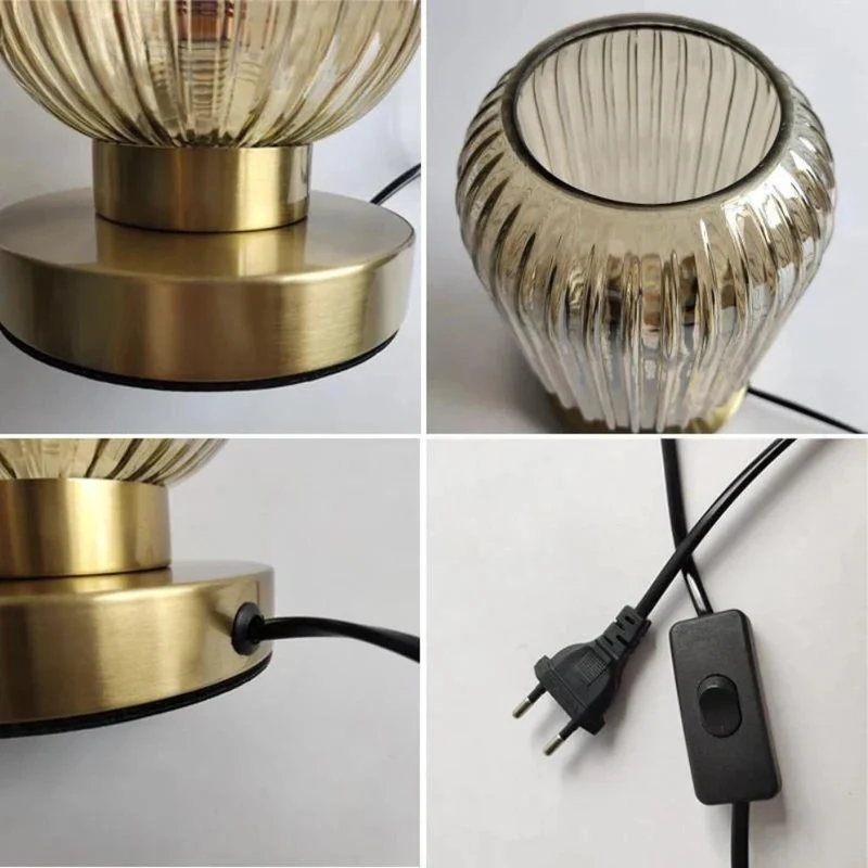 Lampe de Chevet ou Bureau Led Design en Rondeur