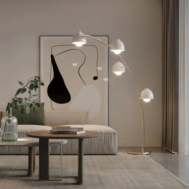 Lampadaire Design Haut de Gamme Arqué – LED Orientables 360°