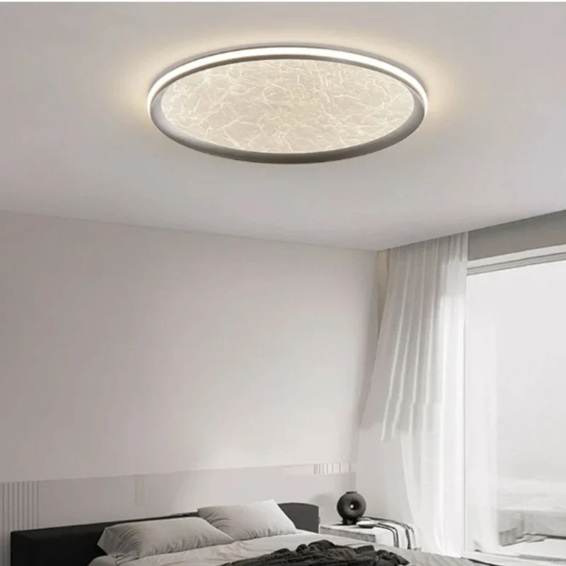Plafonnier Blanc Nordique à Filaments – Lumière Douce pour Chambre