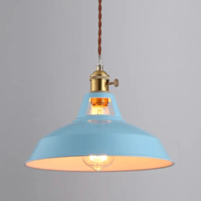 Suspension Bar et Cuisine en Aluminium Coloré – Style Rétro Chic