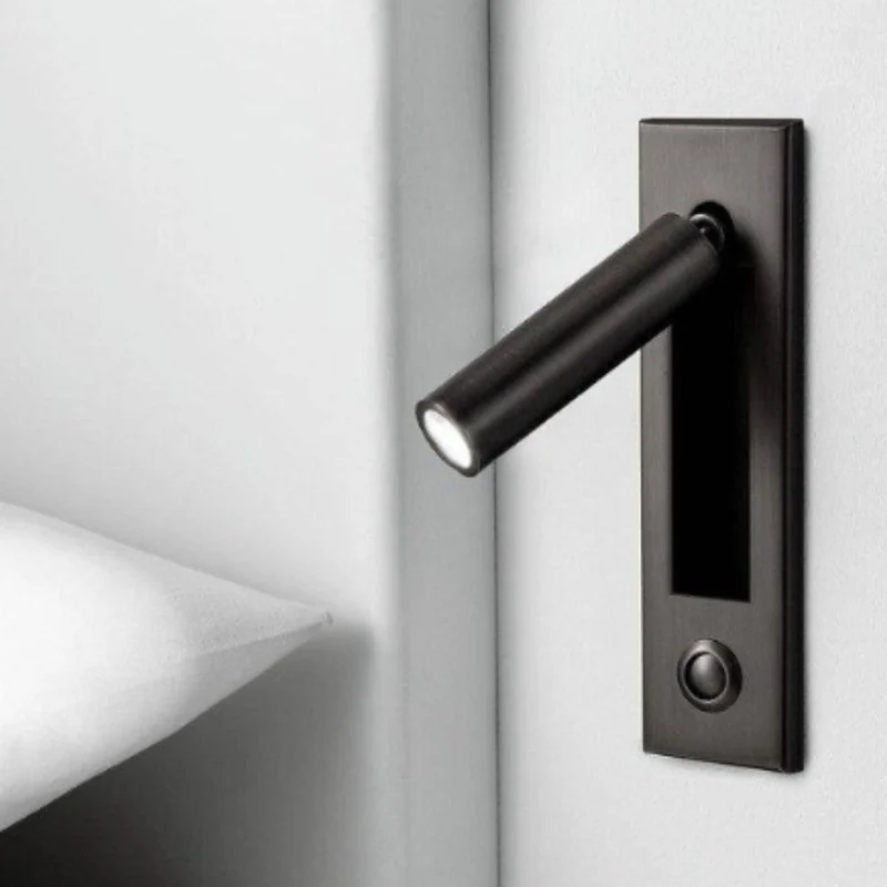 Applique Murale Articulée 170° – Noir, Gris ou Doré au Choix