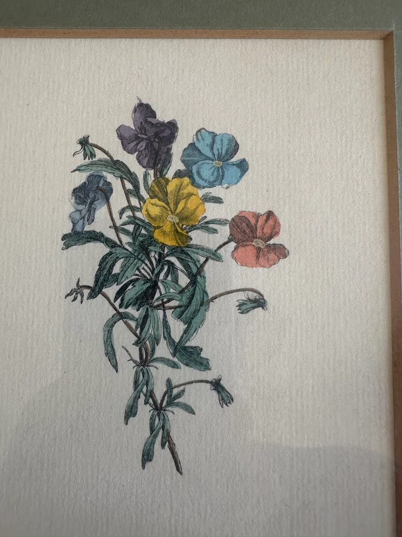 Impression colorée à la main fabrication italienne