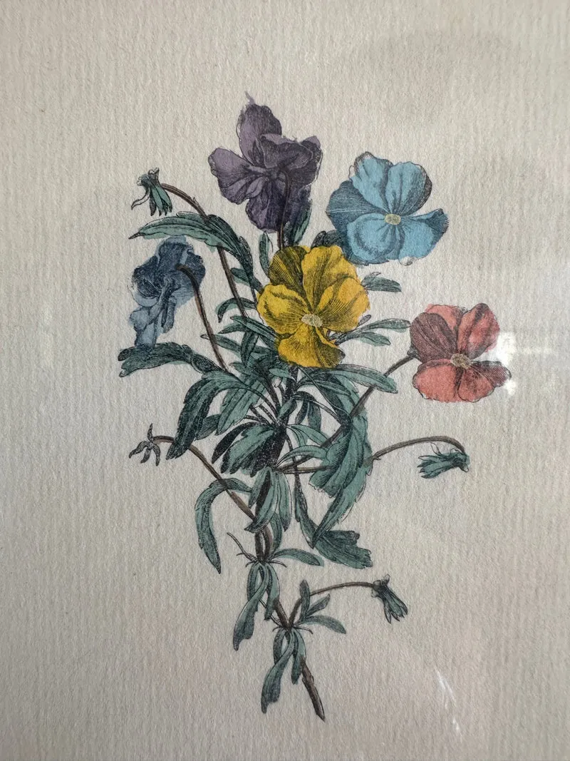Impression colorée à la main fabrication italienne