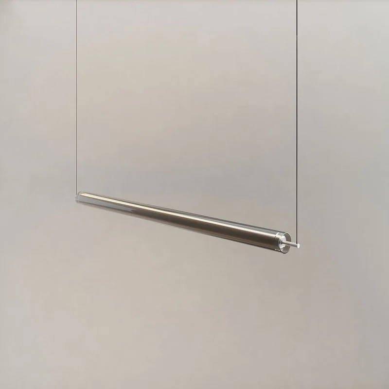 s.luce Ranya LED Up & Down Pendelleuchte mit Glas-Cover & Fernbedienung