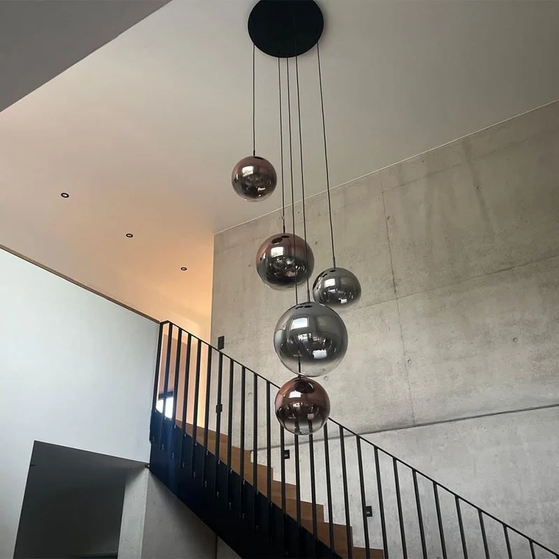 s.luce Orb Glaskugel Galerieleuchte Aufhängung 500cm Weiß