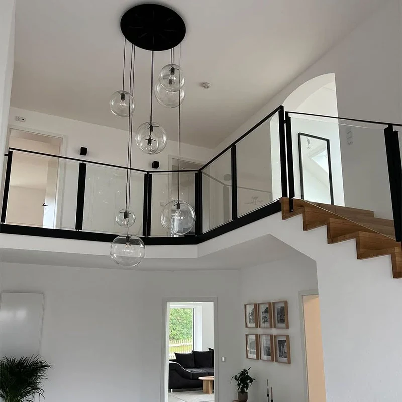 s.luce Orb Glaskugel Galerieleuchte Aufhängung 500cm Weiß