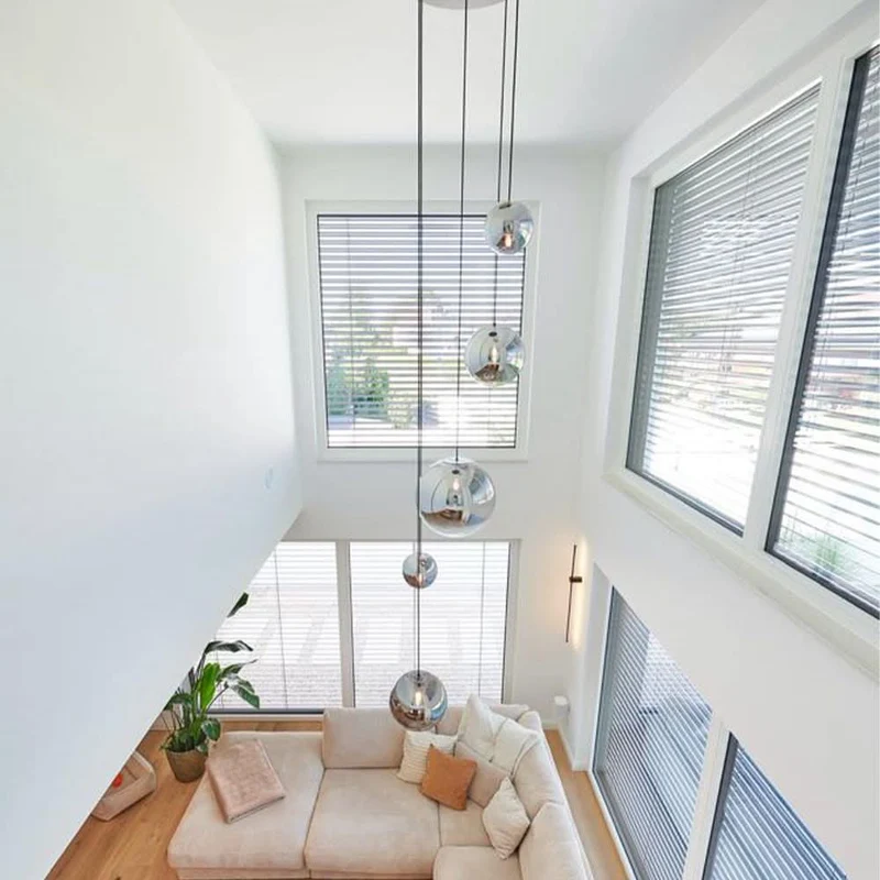 s.luce Orb Glaskugel Pendelleuchte Aufhängung 150cm Weiß