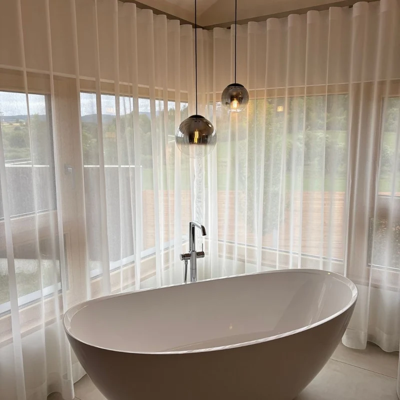 s.luce Orb Glaskugel Hängelampe 150cm Aufhängung Schwarz