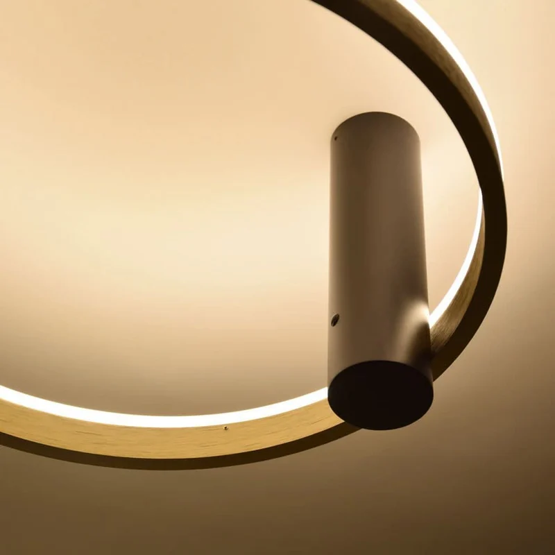 s.luce Ring Air LED Wandleuchte & Deckenlampe Ø 60cm