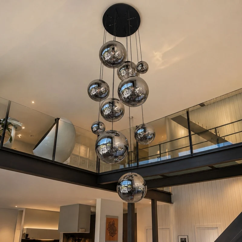 s.luce Orb Galerieleuchte 12-flammig Modular